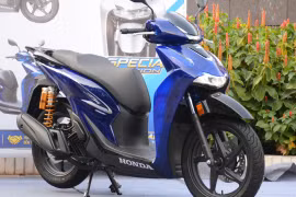 Khoác 'dàn áo' độc lạ Honda SH150i Vetro Blue 2026 về Việt Nam, giá 235 triệu đồng