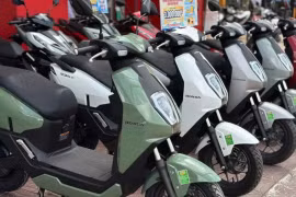 Xe máy điện Nhật liên tục giảm giá để cạnh tranh