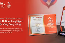 Uy tín được khẳng định qua thời gian: Prudential tiếp tục được vinh danh tại Giải thưởng Rồng Vàng 2026