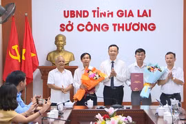 Sở Công Thương tiếp nhận, bổ nhiệm công chức Phòng Địa chất và Khoáng sản
