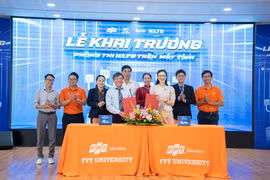 Trường Đại học FPT cơ sở Quy Nhơn khai trương phòng thi IELTS trên máy tính