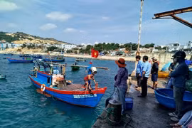 Các địa phương ven biển đang siết chặt công tác quản lý, kiên quyết xử lý nghiêm tàu cá vi phạm IUU. Ảnh: N.N
