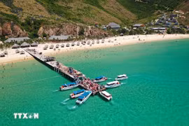 Khu du lịch Kỳ Co (Quy Nhơn). Ảnh: Nguyên Linh/TTXVN