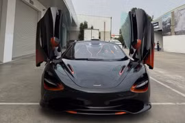 Siêu xe McLaren 750S Spider Orange Coriolis "độc bản" xuất hiện tại Việt Nam, giá gần 30 tỷ đồng