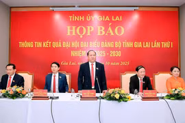 Họp báo thông tin kết quả Đại hội đại biểu Đảng bộ tỉnh lần thứ I, nhiệm kỳ 2025-2030.