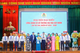 Ban Chấp hành Công đoàn Trường ĐH Quy Nhơn khóa XVII.