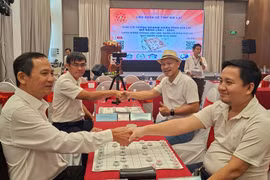 26 kỳ thủ tranh tài tại Giải cờ tướng doanh nhân tỉnh Gia Lai mở rộng lần thứ I năm 2025.
