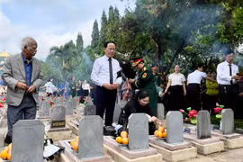 Trang nghiêm, xúc động lễ truy điệu và an táng 18 hài cốt liệt sĩ hy sinh tại Ia Boòng.
