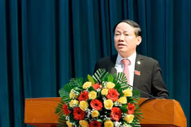 Ra mắt bộ máy UBND tỉnh nhiệm kỳ 2026-2031. Ảnh: Đức Thụy