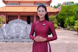 Về đất võ thăm đền nữ tướng Bùi Thị Xuân