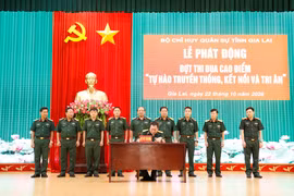 Bộ CHQS tỉnh Gia Lai phát động thi đua “Tự hào truyền thống, kết nối và tri ân”.