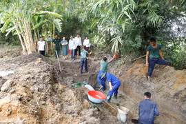 Phát hiện thêm hài cốt liệt sĩ thứ 3 tại An Nhơn Bắc.