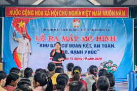 Đak Pơ ra mắt mô hình khu dân cư đoàn kết, an toàn, ấm no, hạnh phúc