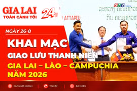 Toàn cảnh Gia Lai 24h: Khai mạc Giao lưu thanh niên Gia Lai - Lào - Campuchia năm 2026
