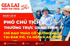 Điểm tin trưa: Phó Chủ tịch Thường trực UBND tỉnh chỉ đạo tháo gỡ vướng mắc tại Đak Pơ, Ya Hội và An Bình