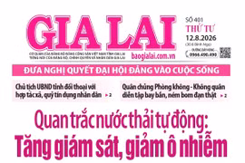 Báo Gia Lai số thứ tư ngày 12-8-2026