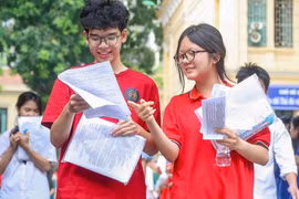 Phổ điểm 5 tổ hợp môn thi truyền thống A00, B00, C00, D01, A01