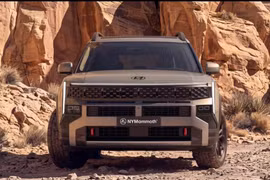 Hyundai Santa Fe XRT Pro mới hé lộ bản off-road