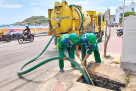 Nhơn Lý quá tải hạ tầng xử lý nước thải