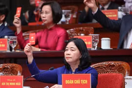 Công bố 12 nhân sự Ban Thường trực, 8 phó chủ tịch không chuyên trách MTTQ Việt Nam