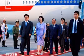 Tổng thống Hàn Quốc Lee Jae Myung và Phu nhân thăm cấp Nhà nước tới Việt Nam