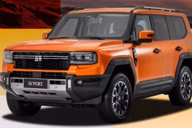 Mẫu SUV được lắp "chân vịt" để bơi hồ, lội sông