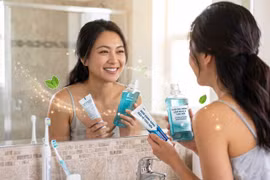 Có phải nước súc miệng càng cay càng sạch?
