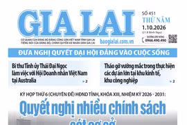 Báo Gia Lai số thứ năm ngày 1-10-2026
