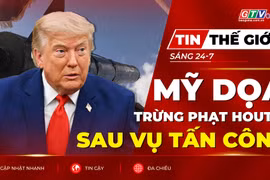 Tin thế giới ngày 24-7: Mỹ dọa trừng phạt Houthi mạnh tay sau các vụ tấn công tàu chở dầu ở Biển Đỏ 