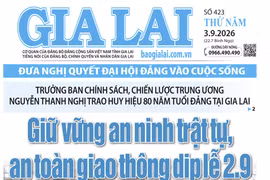 Báo Gia Lai số thứ năm ngày 3-9-2026