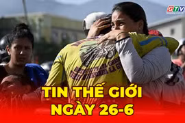 Tin thế giới ngày 26-6: Hàng trăm người mắc kẹt dưới đống đổ nát sau động đất, Venezuela chạy đua cứu hộ