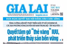 Báo Gia Lai số thứ bảy ngày 15-8-2026