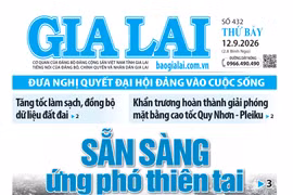 Báo Gia Lai số thứ bảy ngày 12-9-2026