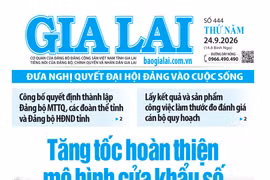 Báo Gia Lai số thứ năm ngày 24-9-2026