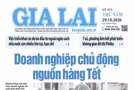 Báo Gia Lai số thứ 5 ngày 29-10-2026