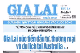 Báo Gia Lai số thứ ba ngày 29-9-2026