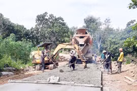 Chư Pưh tăng tốc thi công các dự án sắp xếp, ổn định dân cư