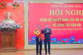 Thứ trưởng Hồ Văn Niên giữ chức Bí thư Tỉnh ủy Quảng Ngãi