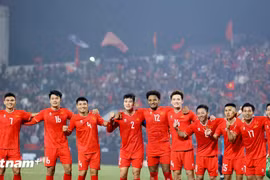 Đội tuyển Việt Nam tăng 3 bậc trên bảng xếp hạng FIFA
