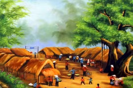 Xôn xao chợ núi