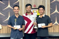 Văn Thuận giành chức vô địch giải Billiards Carom 3 băng Winner Take All