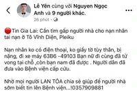 Pleiku: Thông tin vụ tai nạn giao thông trên đường Tô Vĩnh Diện là giả 