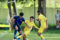 U21 HAGL I (bìa trái) đang là đương kim vô địch của giải. Ảnh: Minh Trần