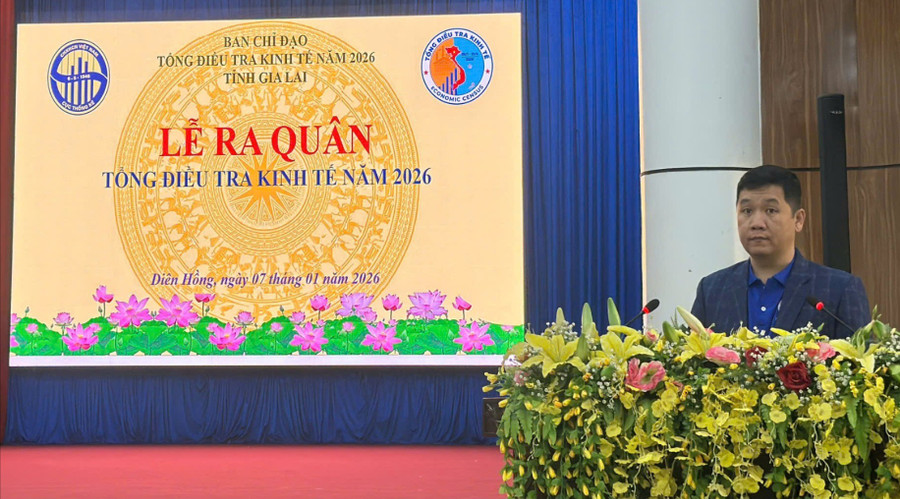 ong-phan-quoc-hung-truong-thong-ke-thong-ke-tinh-gia-lai-phat-bieu-tai-le-ra-quan-tong-dieu-tra-kinh-te-nam-2026.jpg