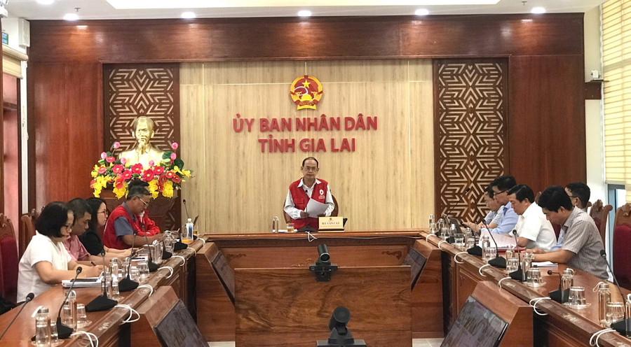 Quang cảnh hội nghị. Ảnh: Đoàn Bình hoi-chu-thap-do.jpg