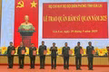 41 sĩ quan Biên phòng được trao quyết định thăng quân hàm, nâng lương