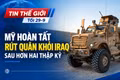 Tin thế giới tối 29-9: Mỹ hoàn tất rút quân khỏi Iraq sau hơn hai thập kỷ