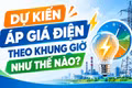 Dự kiến áp giá điện theo khung giờ như thế nào?
