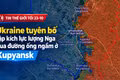 Tin thế giới tối 23-10: Ukraine tuyên bố tập kích lực lượng Nga qua đường ống ngầm ở Kupyansk