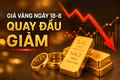 Liên tục giằng co, giá vàng ngày 18-8 lại quay đầu giảm